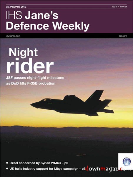 Jane's Defence Weekly - 25 January 2012 Jane's Defence Weekly - 25 January 2012