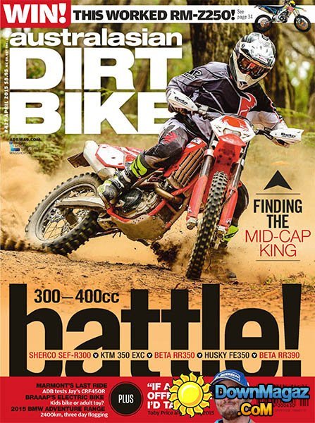 Australasian Dirt Bike - April 2015