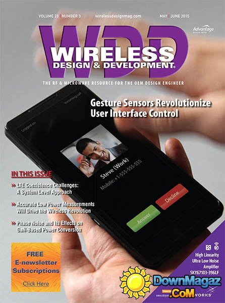 Wireless Design & Development - May/June 2015 Wireless Design & Development - May/June 2015