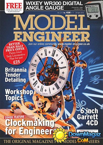 Model Engineer - 17 April 2015