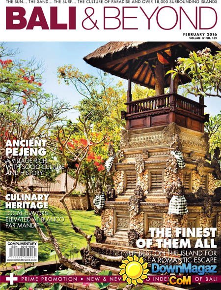 Bali & Beyond - February 2016 Bali & Beyond - February 2016
