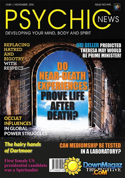Psychic News - November 2016