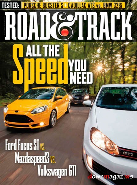 Road & Track Magazine USA November 2012