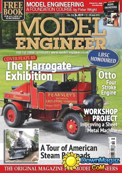 Model Engineer - 12 June 2015