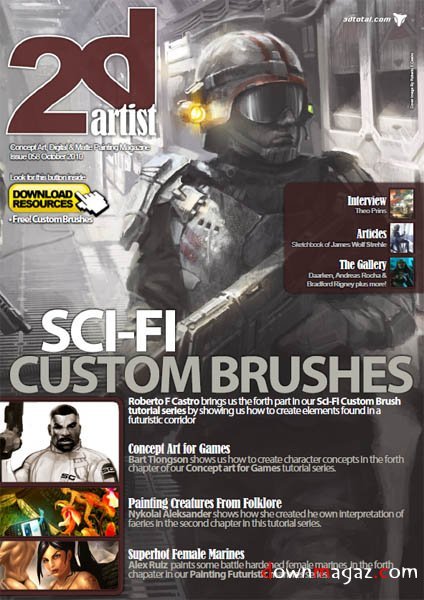 2DArtist No.058 - October 2010 2DArtist No.058 - October 2010