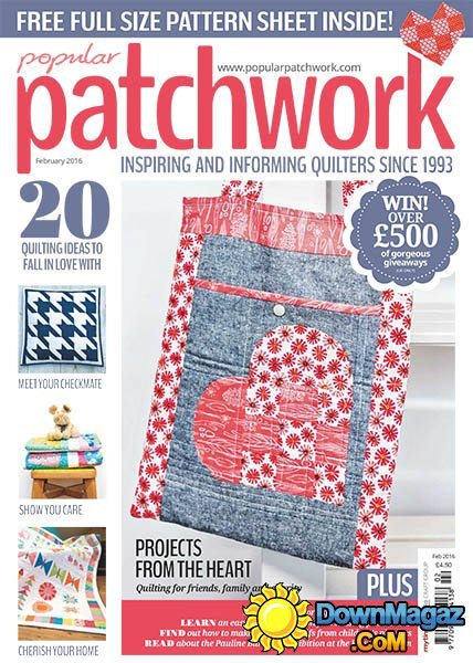 Popular Patchwork UK - February 2016 Popular Patchwork UK - February 2016
