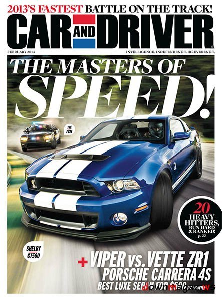 Car and Driver USA - February 2013 Car and Driver USA - February 2013