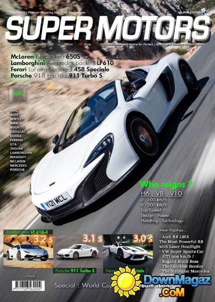 SUPER MOTORS - Issue 47, June 2014