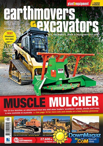 Earthmovers & Excavators AU - Issue 316