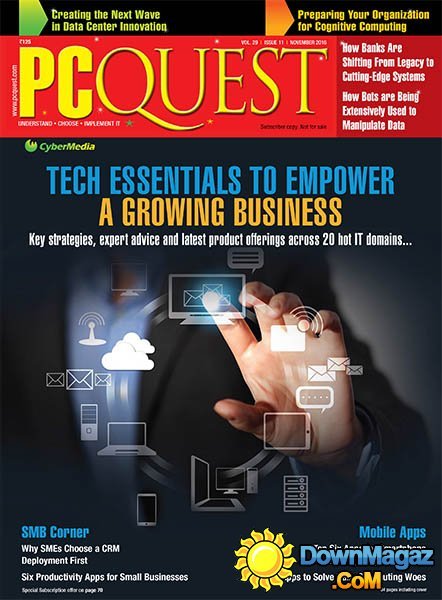 PCQuest - November 2016 PCQuest - November 2016