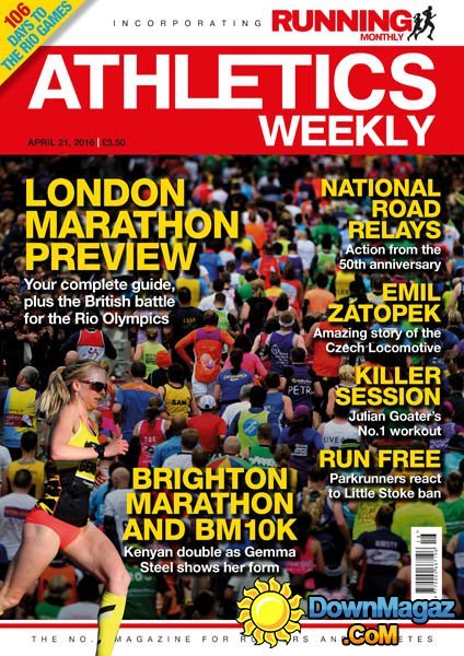 Athletics Weekly - 21 April 2016 Athletics Weekly - 21 April 2016