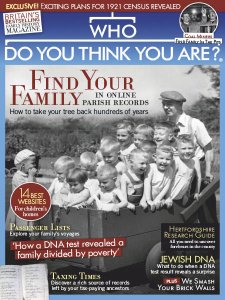 Who Do You Think You Are? - 04.2019 Who Do You Think You Are? - 04.2019