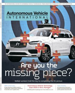 Autonomous Vehicle International - 10.2019 Autonomous Vehicle International - 10.2019