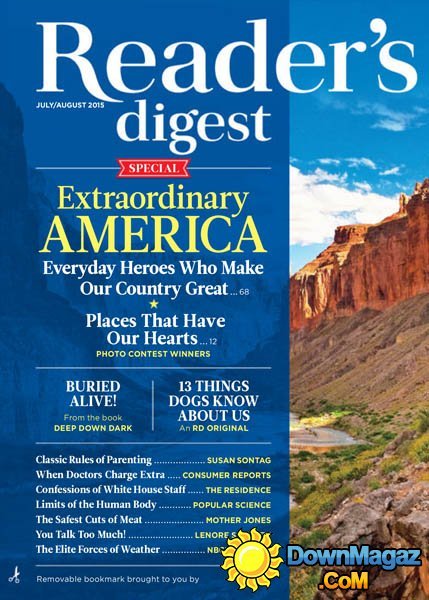Reader's Digest USA - July - August 2015 Reader's Digest USA - July - August 2015