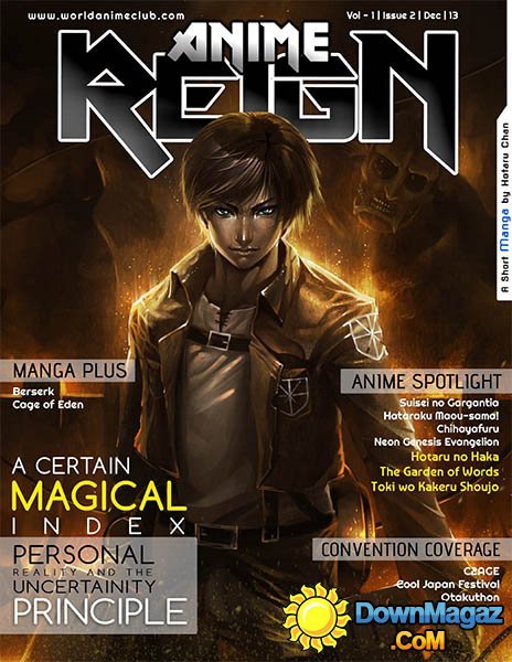 Anime Reign – Volume 1 Issue 2 December 2013