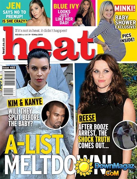 Heat South Africa - 9 May 2013 Heat South Africa - 9 May 2013