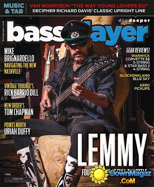 Bass Player USA - Holiday 2015 Bass Player USA - Holiday 2015