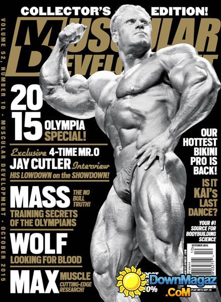 Muscular Development  USA – October 2015