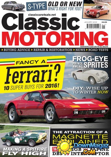 Classic Motoring UK - January 2016 Classic Motoring UK - January 2016