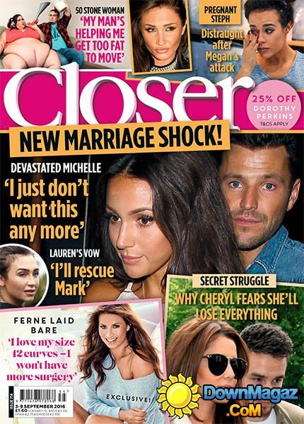 Closer UK - 3-9 September 2016 Closer UK - 3-9 September 2016