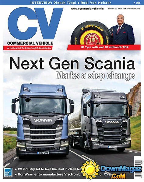 Commercial Vehicle - September 2016 Commercial Vehicle - September 2016