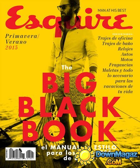 Esquire USA: The Big Black Book - Primavera - Verano 2015 Esquire USA: The Big Black Book - Primavera - Verano 2015