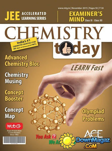 Chemistry Today IN - November 2015 Chemistry Today IN - November 2015