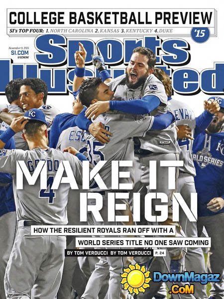 Sports Illustrated USA - 9 November 2015 Sports Illustrated USA - 9 November 2015