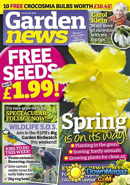 Garden News UK - 30 January 2016 Garden News UK - 30 January 2016