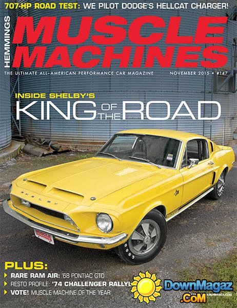 Hemmings Muscle Machines USA - November 2015 Hemmings Muscle Machines USA - November 2015