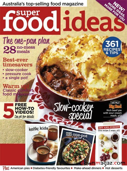 Super Food Ideas - July 2012 Super Food Ideas - July 2012