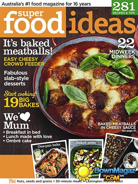 Super Food Ideas - May 2015 Super Food Ideas - May 2015