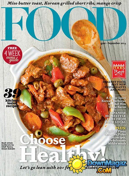 Food Philippines - August/September 2014 Food Philippines - August/September 2014