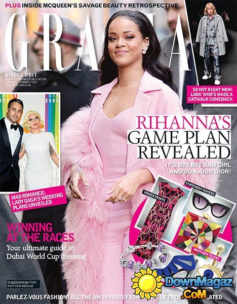 Grazia Middle East - 18 March 2015 Grazia Middle East - 18 March 2015