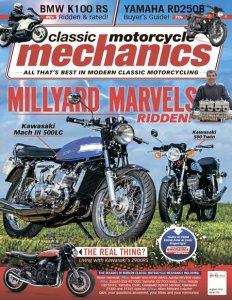 Classic Motorcycle Mechanics - 08.2018 Classic Motorcycle Mechanics - 08.2018