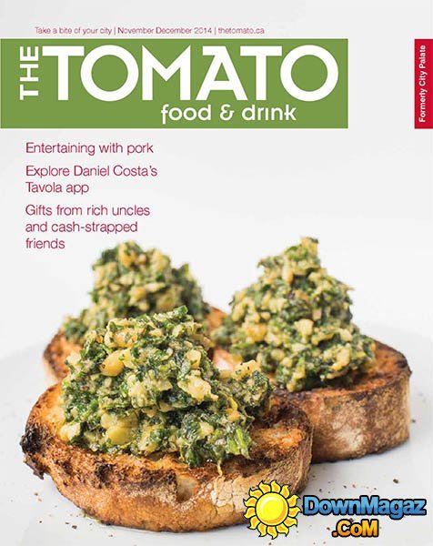 THE TOMATO food & drink - November/December 2014
