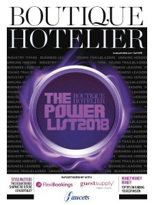 Boutique Hotelier - 04.2018 Boutique Hotelier - 04.2018
