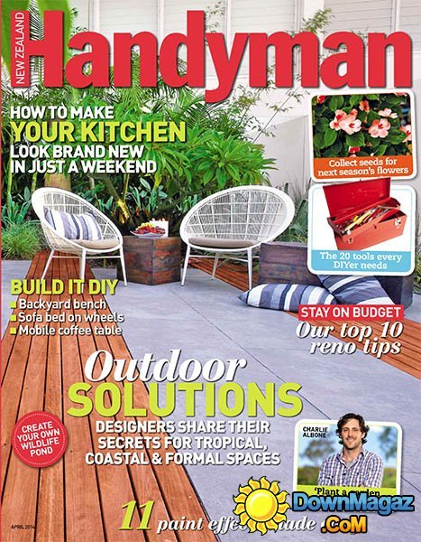 Handyman New Zealand - April 2014 Handyman New Zealand - April 2014