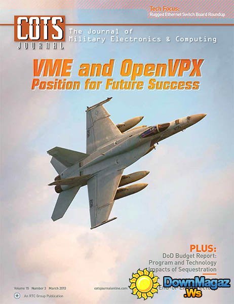 COTS Journal - March 2013