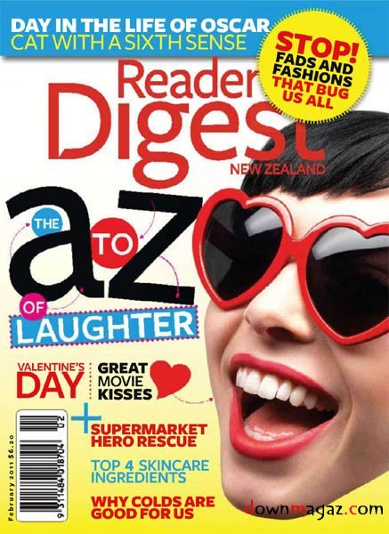 New Zealand Reader's Digest - February 2011 New Zealand Reader's Digest - February 2011
