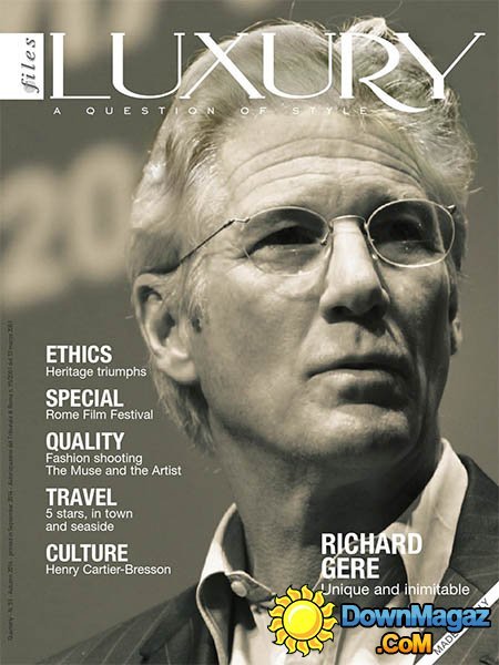 Luxury Files - Autumn 2014 Luxury Files - Autumn 2014