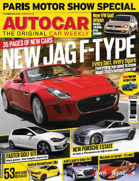 Autocar UK Magazine - 3 October 2012 Autocar UK Magazine - 3 October 2012