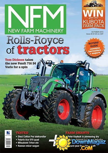 New Farm Machinery AU - Issue 26, 2015 New Farm Machinery AU - Issue 26, 2015