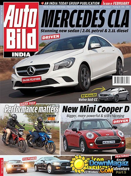 Auto Bild India - 5 February 2015 Auto Bild India - 5 February 2015