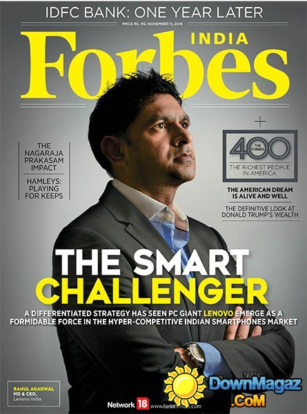 Forbes IN - November 11, 2016 Forbes IN - November 11, 2016