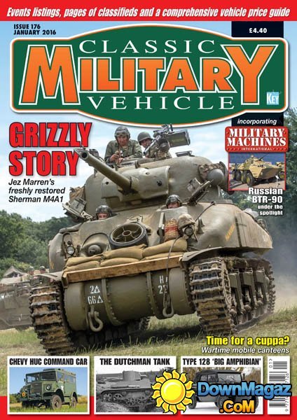 Classic Military Vehicle UK - January 2016 Classic Military Vehicle UK - January 2016