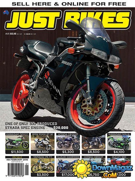 Just Bikes AU - April 2016 Just Bikes AU - April 2016