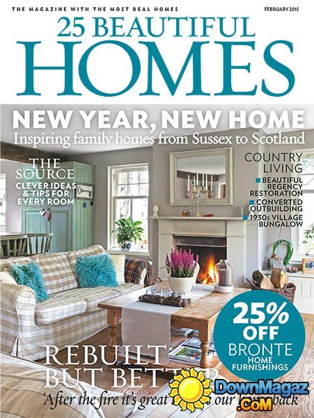 25 Beautiful Homes - February 2015 25 Beautiful Homes - February 2015