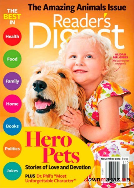 Reader's Digest USA - November 2012 Reader's Digest USA - November 2012