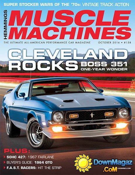 Hemmings Muscle Machines - October 2016 Hemmings Muscle Machines - October 2016